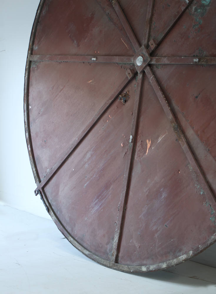 Period Copper Clock Face