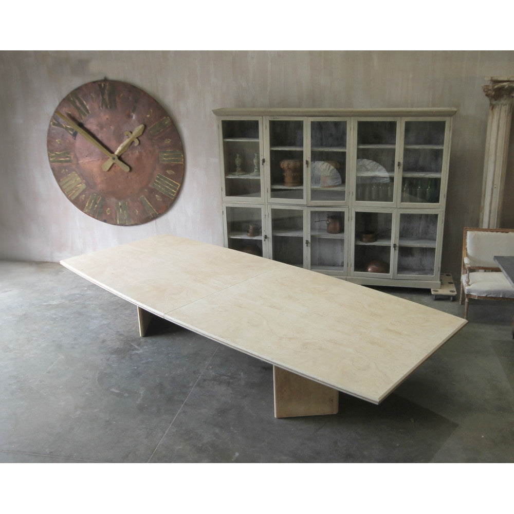 Impressive burr elm table
