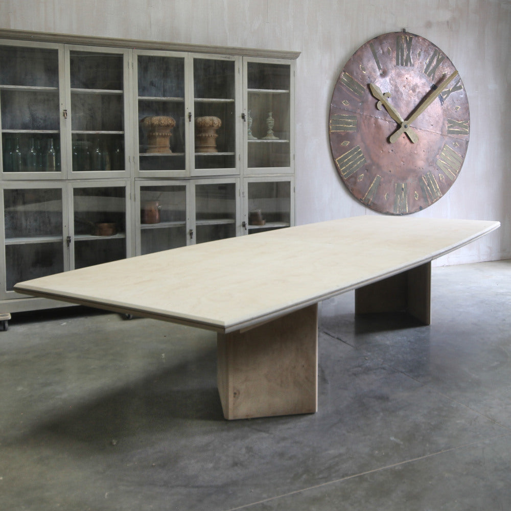 Impressive burr elm table
