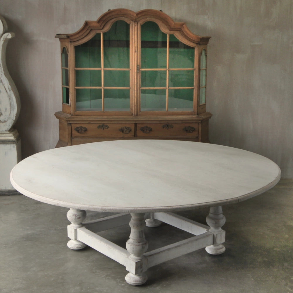 Large round table