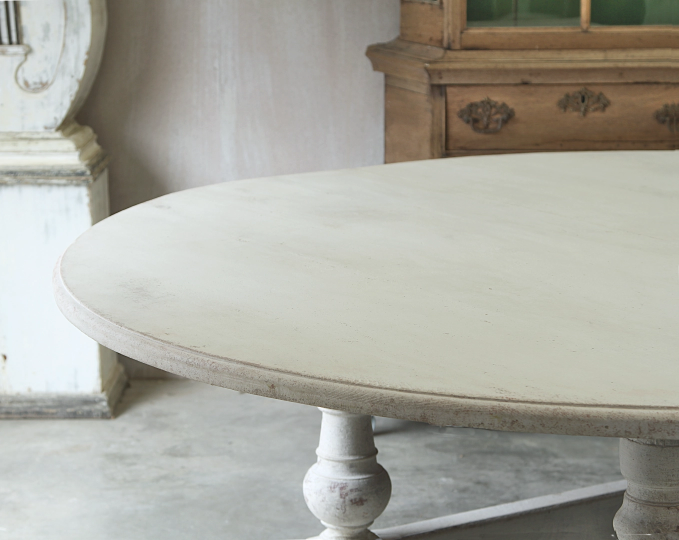 Large round table