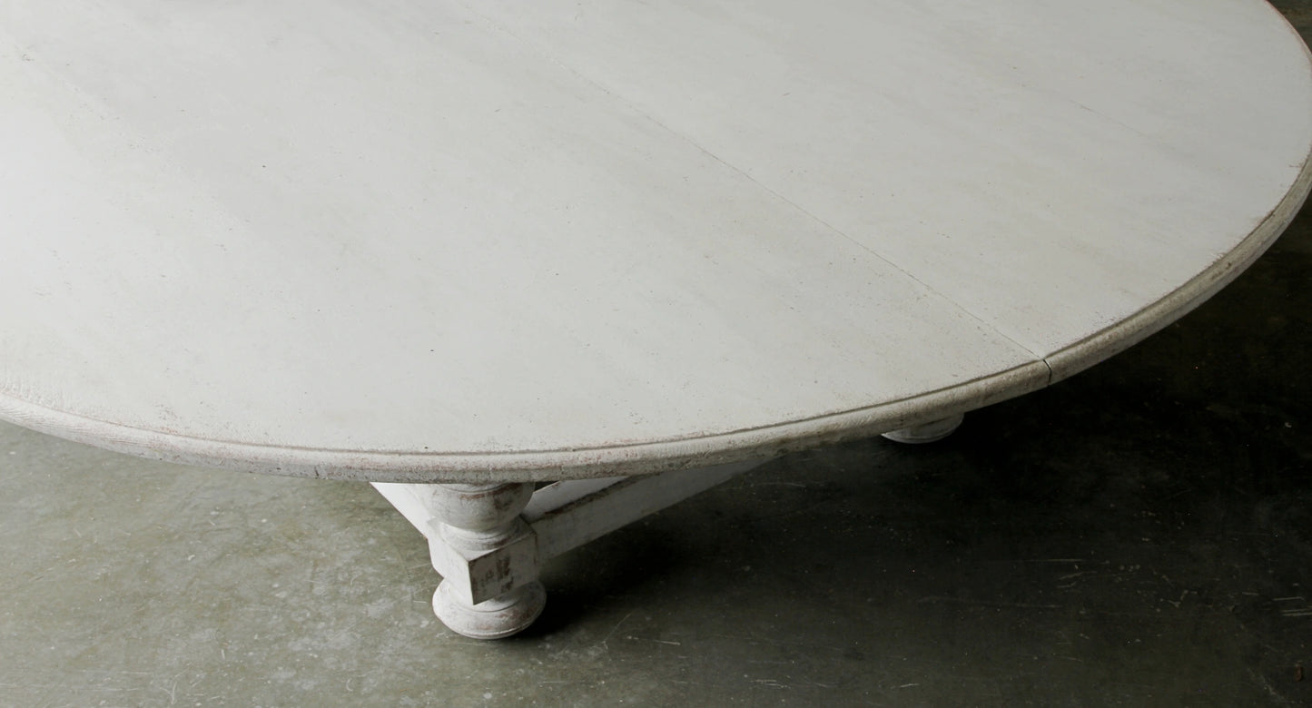 Large round table