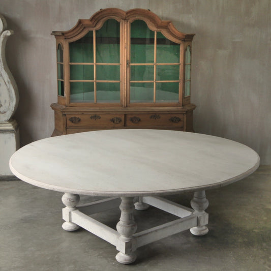 Large round table