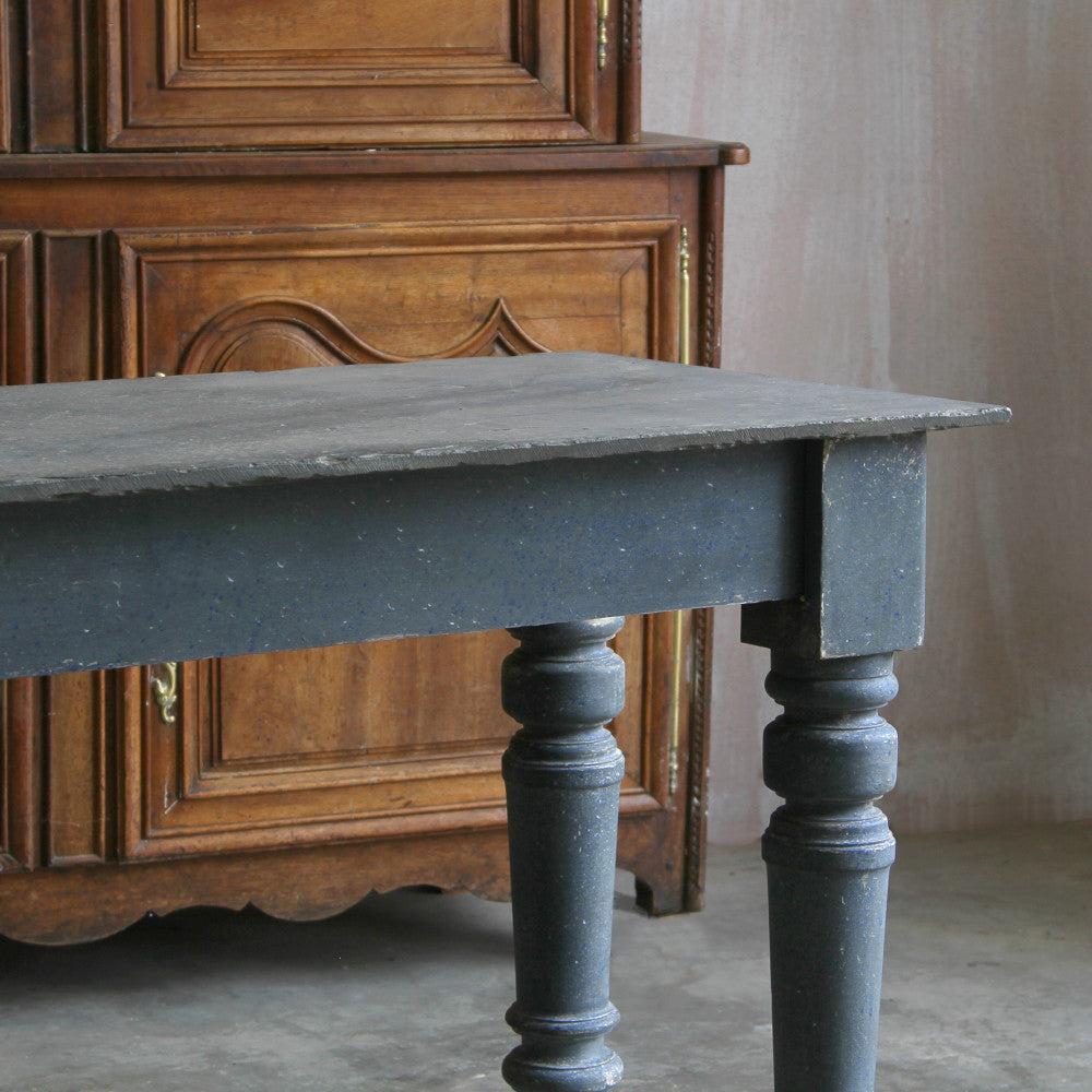 Slate top table